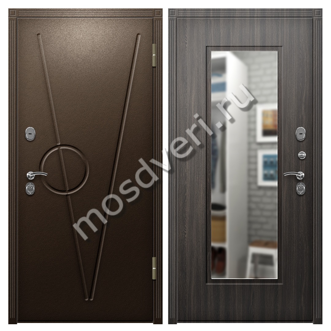 Уличная входная дверь с терморазрывом TD-22 - купить от производителя Мосдвери Уличная входная дверь с терморазрывом TD-22